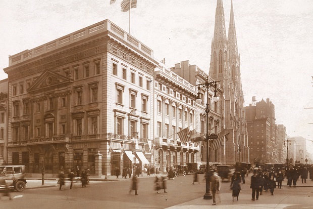 1909년 오픈한 미국 뉴욕 5번가 까르띠에 부티크