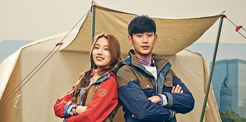 [FS화보] 김수현·수지, 봄 아웃도어 로맨스 | 9