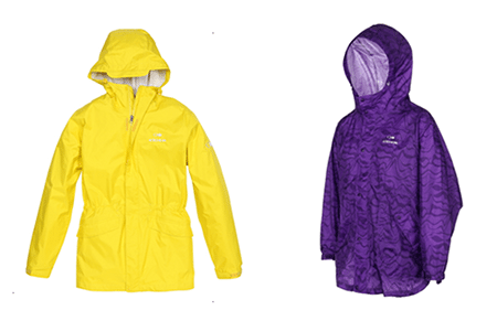 아이더, 스타일리시 ‘레인 재킷’ 제안 2 ⓒ 아이더, 야상 레인 재킷(11만원)/ 판초 레인 재킷(18만원)