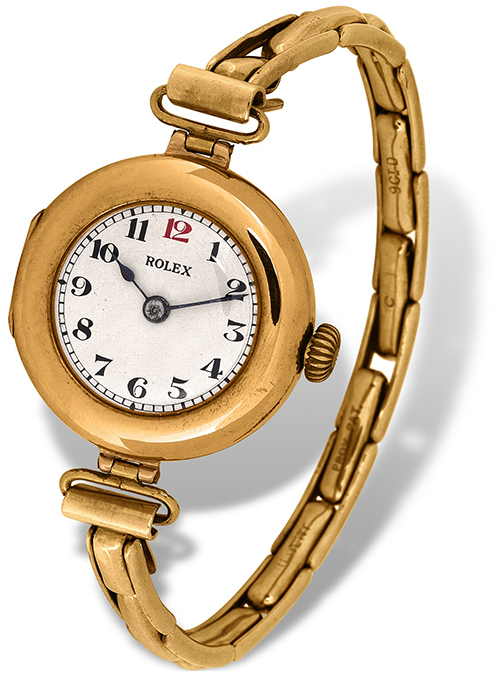 ⓒ 1914, 큐 천문대로부터 A등급 크로노미터에 견줄만한 인증을 받은 롤렉스 손목시계