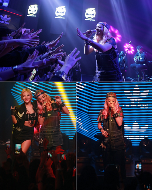 20140922 adidas RitaOra 1