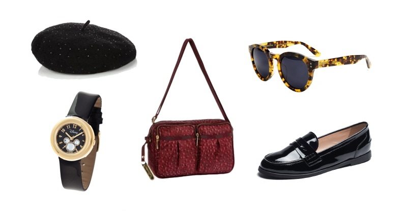 돌고 도는 패션, 90년대 ‘복고 패션’ 따라잡기 2 ⓒ 모자-액세서라이즈, 시계-디즈니시계, 가방-레스포색, 선글라스-마인드 마스터, 신발-슈스파