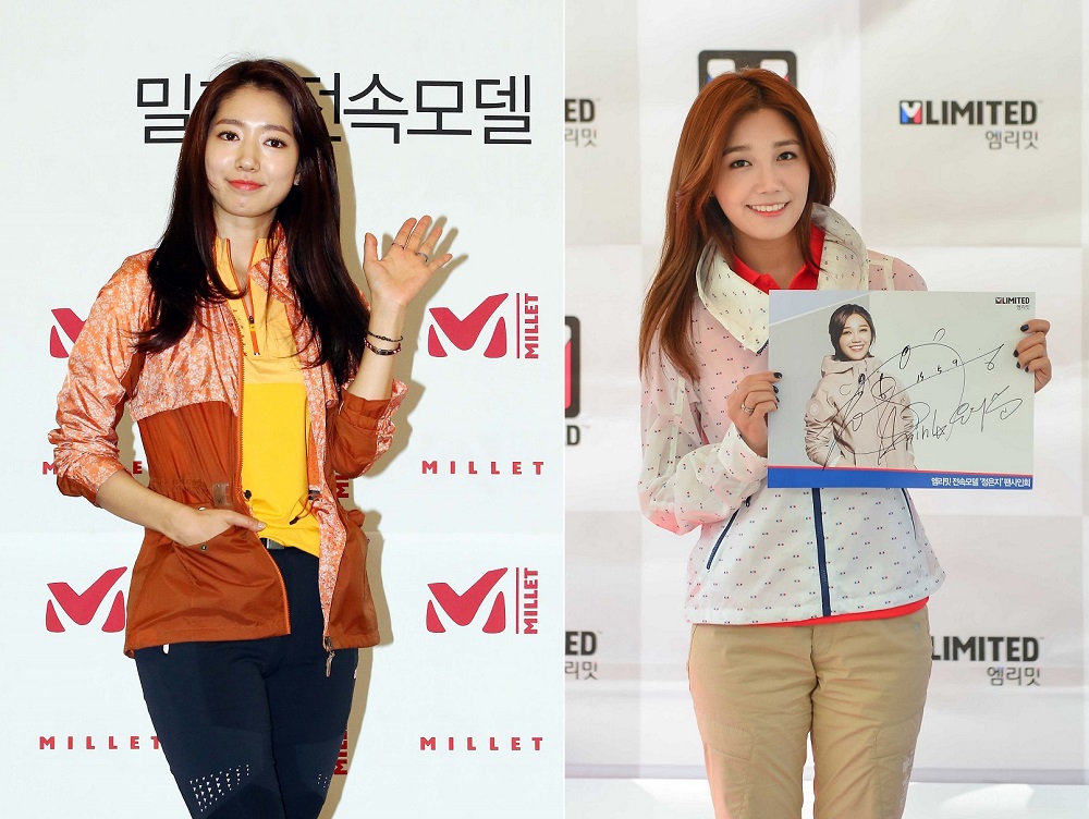 박신혜vs정은지, 팬 사인회 속 산뜻한 아웃도어룩 1 20150511 ParkShinHye JungEunJi 1 1