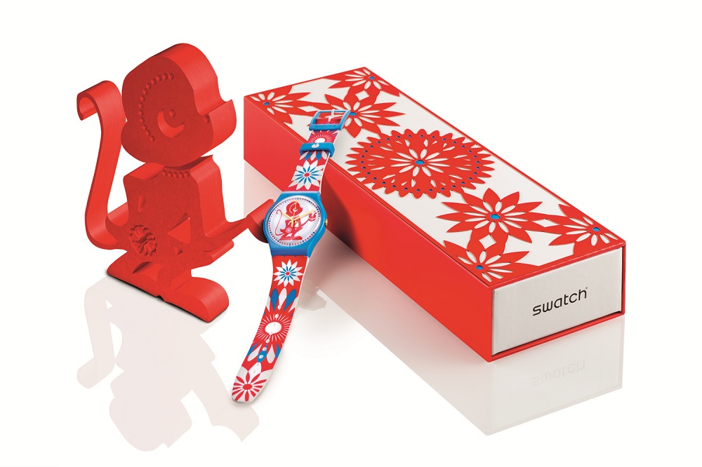 스와치, 붉은 원숭이의 해 스페셜 시계 ‘럭키 몽키즈’ 출시 | 1