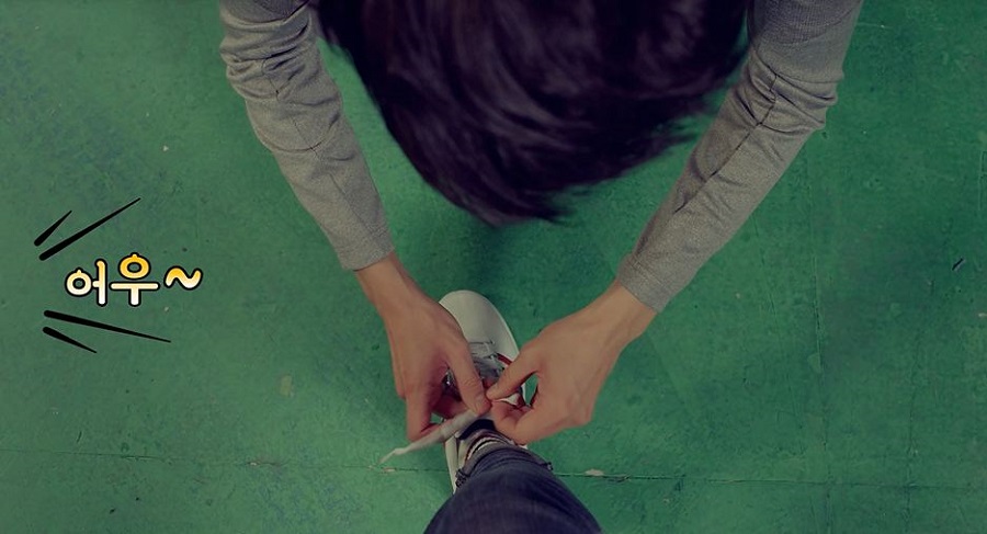 박보검, 케이스위스 광고 비하인드 영상…‘신발 끈 묶어주는 남자’ | 2