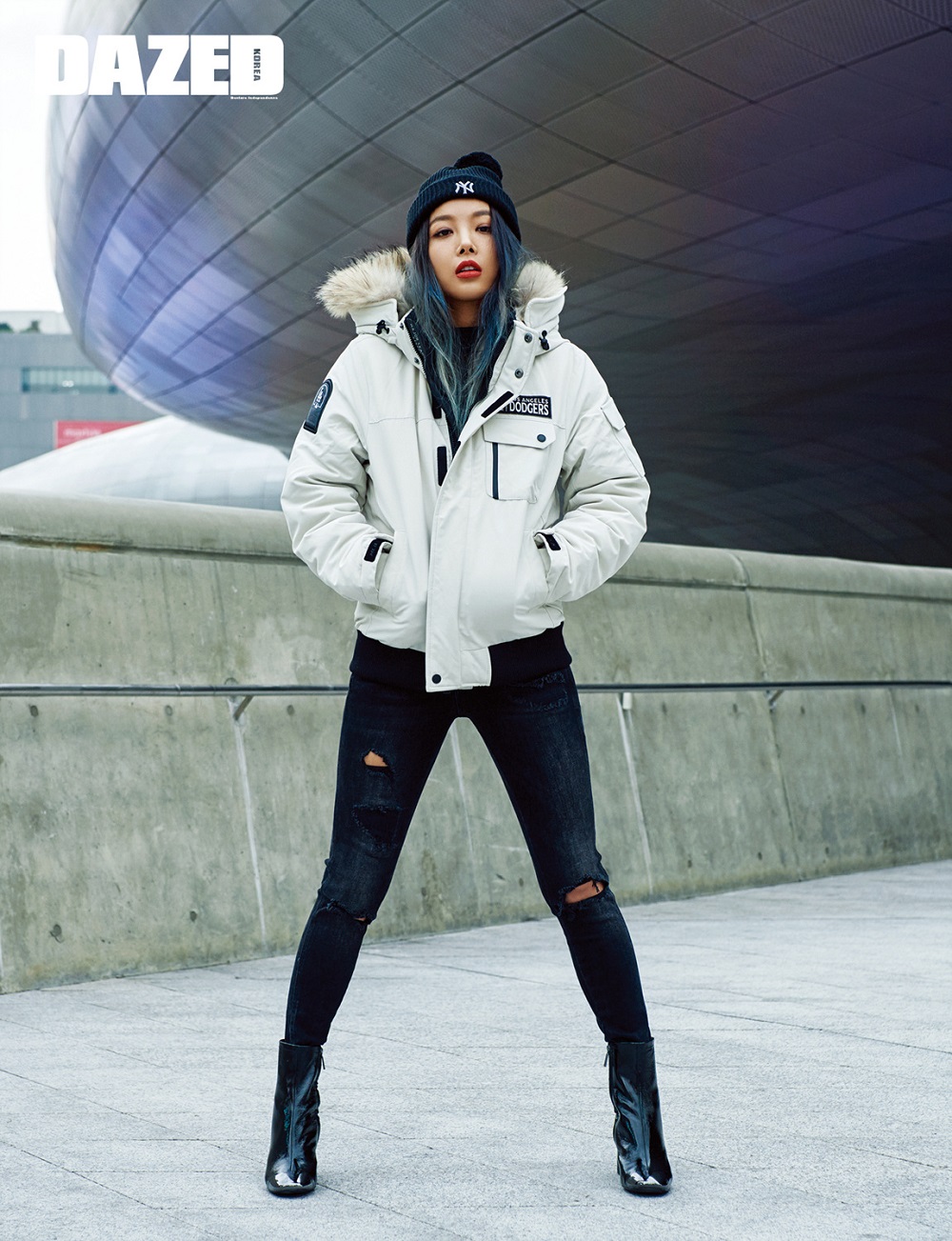 유빈, 걸크러쉬 매력의 겨울 화보 2 20161122 mlb 2 2