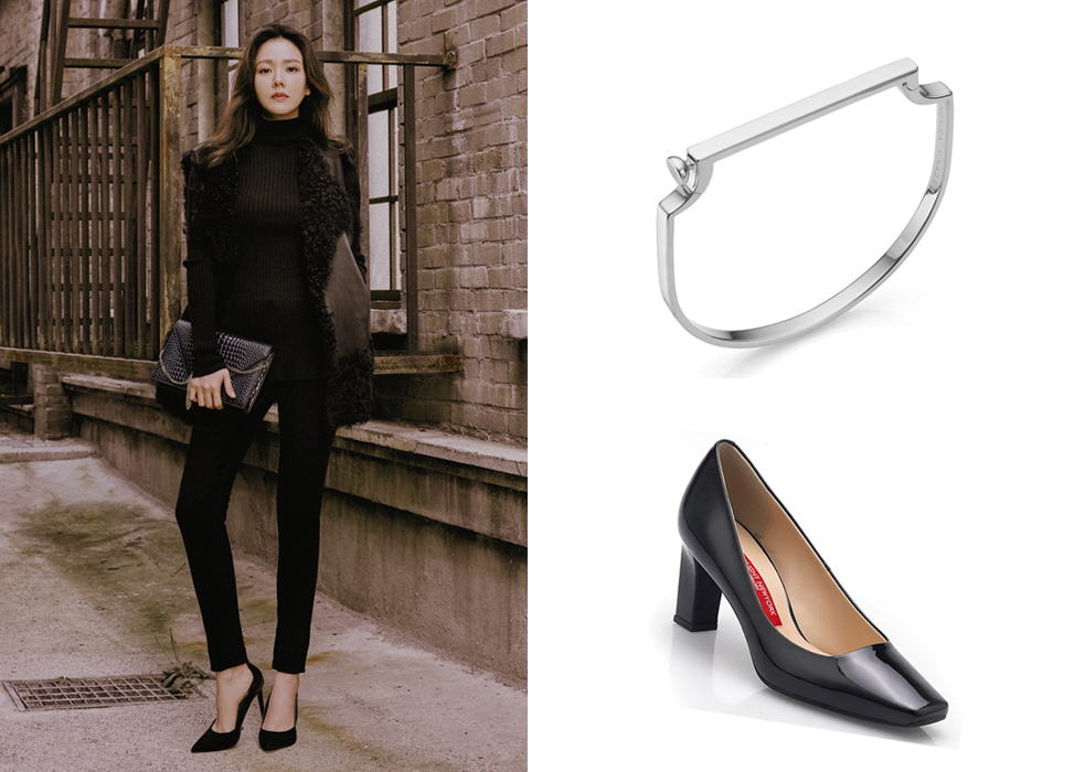 ‘베이지VS블랙’ 컬러로 완성하는 겨울 미니멀 룩2 1