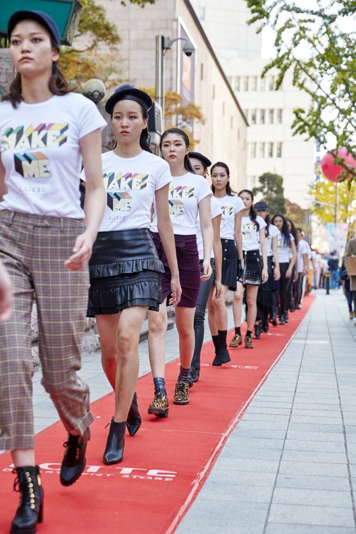 세계 최장 3.8km 스트리트 패션쇼 ‘메이크미 런웨이’ | 2