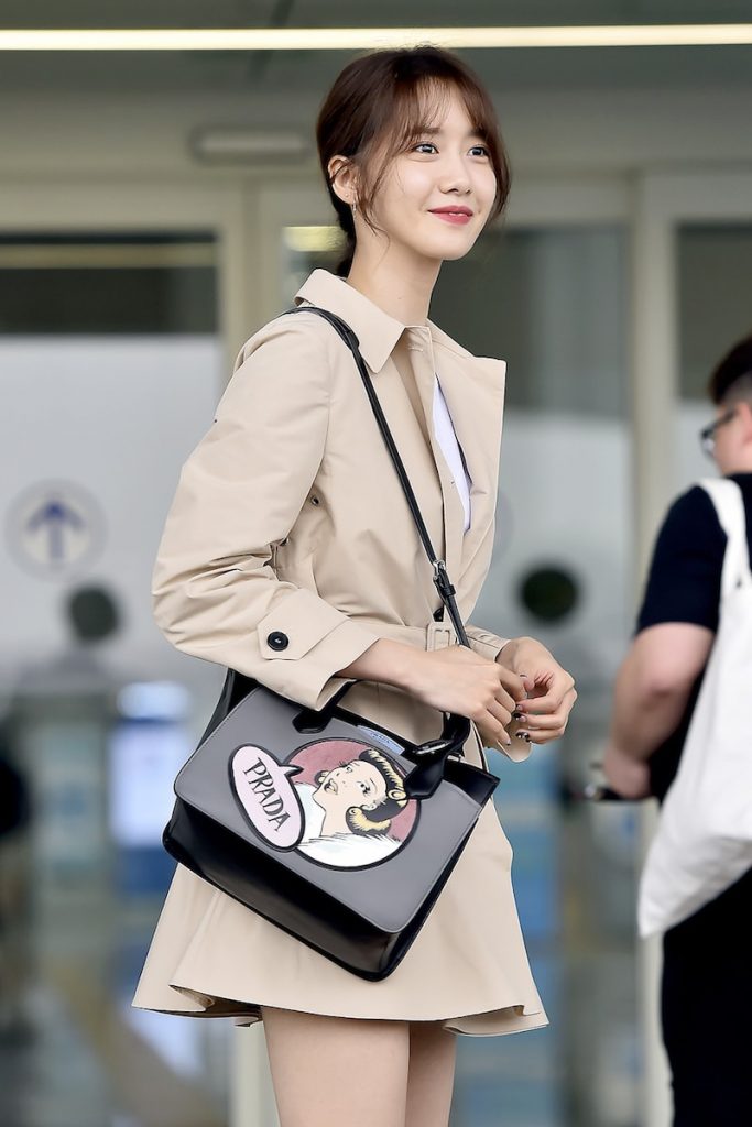 윤아, 한국 대표로 프라다 패션쇼 참석 | 2