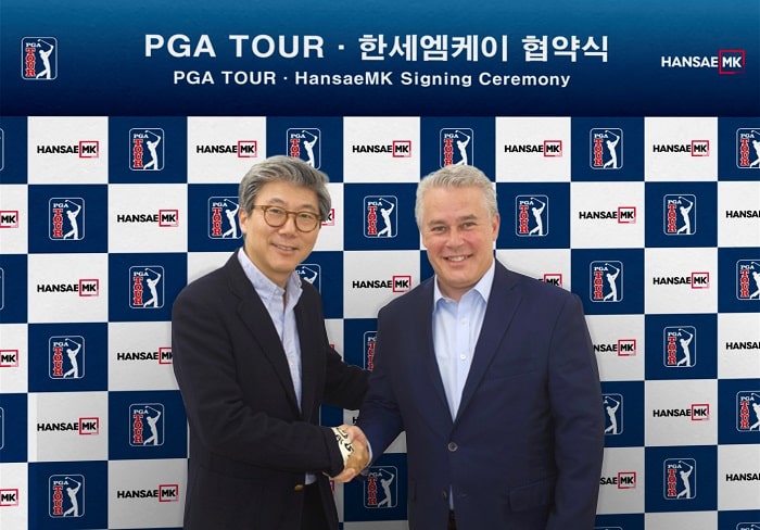 한세엠케이, PGA TOUR와 독점 라이선스 계약 체결 | 2