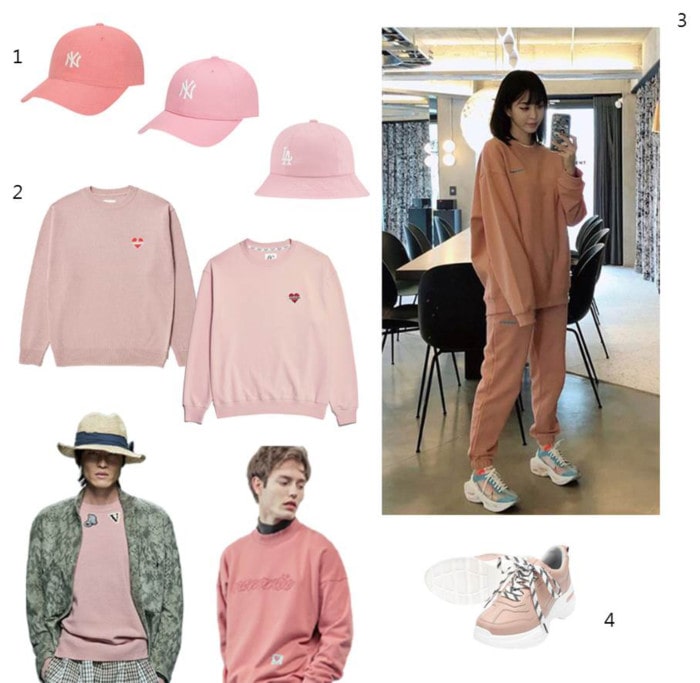 화사한 봄의 컬러 핑크 패션템 스타일링 | 1